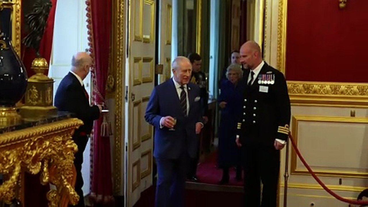 King and Queen host special reception