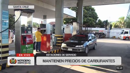 Surtidores aún no aplican los nuevos precios de los combustibles en Santa Cruz