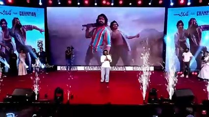 #Peddi Ram Charan Super Fun Speech @ Champion Movie Trailer Launch Event