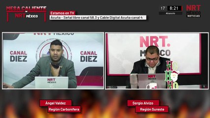 La Mesa Caliente de NRT México con el alcalde José Feliciano “Chano” Díaz Iribarren