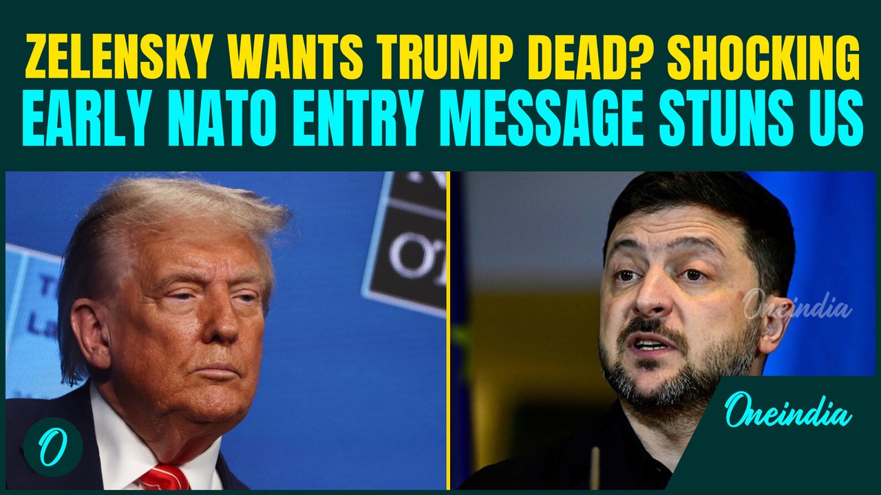 Zelensky Wants Trump to DIE? Ukraine Can Join NATO Sooner Than Expected - Zelensky DROPS Bombshell