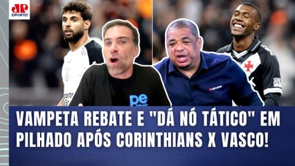 PEGOU FOGO! "POR%@! ME POUPE!!! VOCÊ QUERIA O QUÊ???" Corinthians x Vasco na 1ª FINAL FERVE DEBATE!