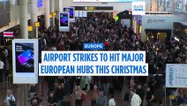 New Year travel chaos: All the European airport strikes to expect in December and January