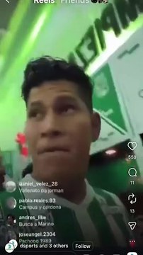 Campuzano despidiendo a Hinestroza de Atlético Nacional