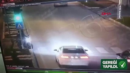 Trafik teröristi yakalandı! Kırmızı ışıkta facia