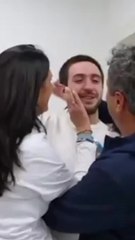 Former Israeli Hostage Omer Shem Tov reunited with family in February 2025