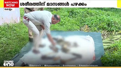 കൊല്ലം തിരുമുല്ലവാരത്ത് ആൾതാമസം ഇല്ലാത്ത വീടിന്റെ പുറകിൽ നിന്ന് അസ്ഥികൂടം കണ്ടെത്തി