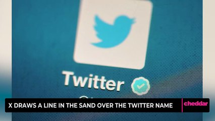 X Draws a Line in the Sand Over the Twitter Name