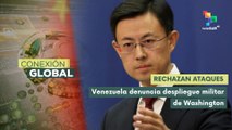 China respalda petición de reunir al Consejo de la ONU por amenazas de EE.UU.