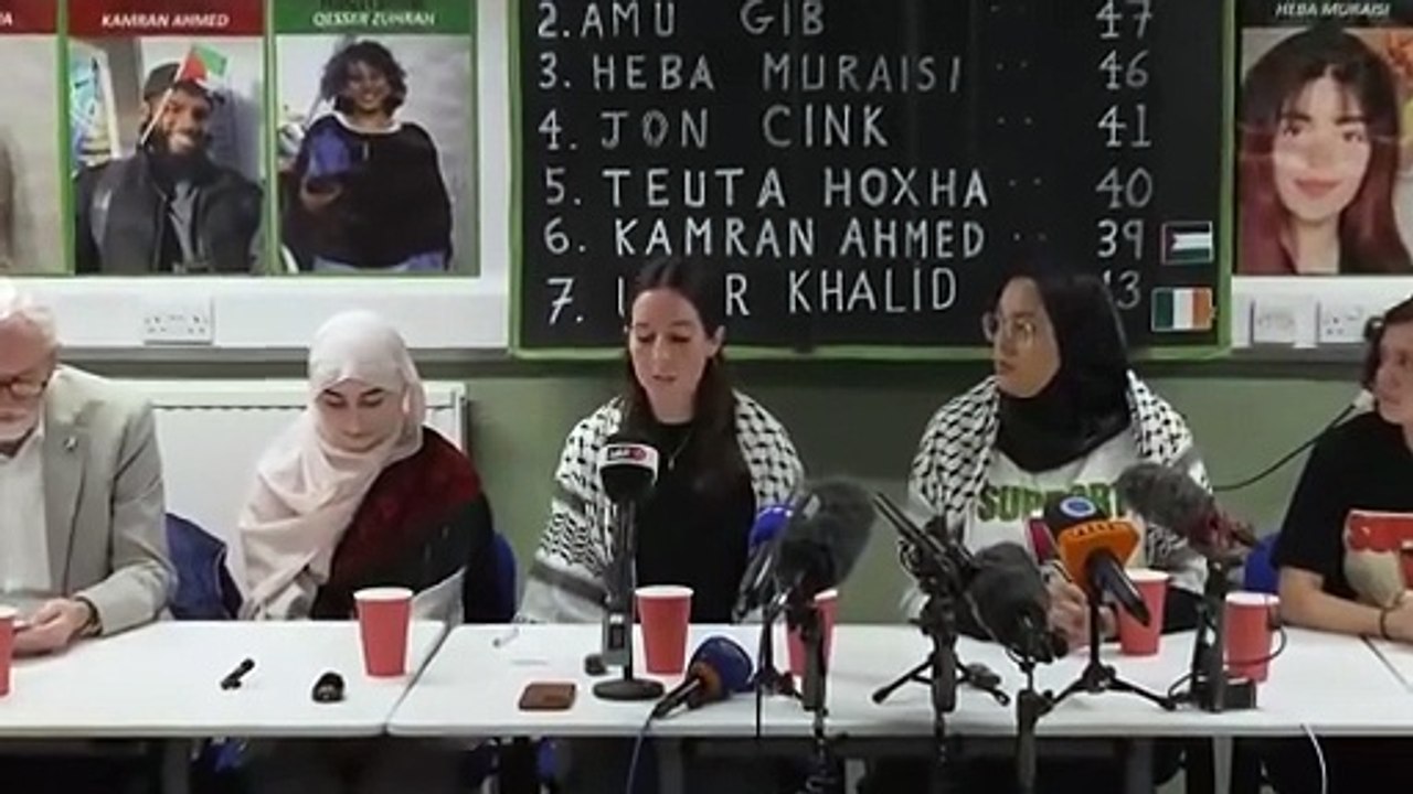 Palestine Action Hunger Strikers Press Conference 18.12.25