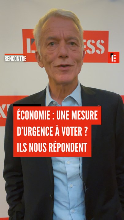 Economie : une mesure d'urgence à voter ? Ils nous répondent