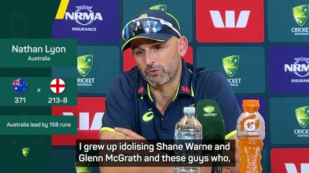 'Lyon 'humbled' to pass McGrath record for Test wickets'
