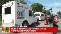 Delivery pierde la vida en accidente en San Pedro Sula