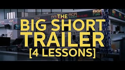 The Big Short Trailer – 4 Lessons