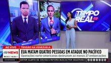 EUA matam quatro pessoas em ataque à Venezuela e país latino pede reunião na ONU | TEMPO REAL