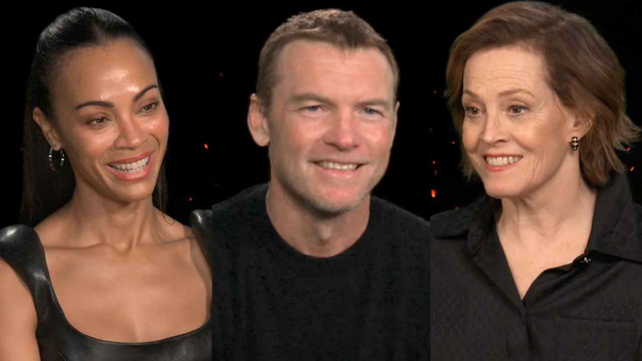 Zoe Saldaña, Sam Worthington & Sigourney Weaver on the "Emotionally Charged" Scenes in 'Avatar: Fire and Ash' | THR News Video