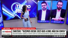 Tarcísio de Freitas sobe o tom contra Enel após apagão em São Paulo | TEMPO REAL