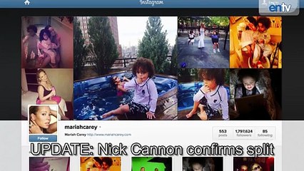 Nick Cannon confirms Mariah Carey Separation