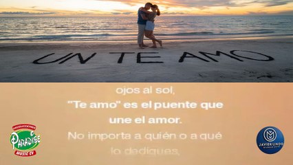 UN TE AMO AUTOR JAVIER LINDO M.