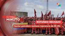 Sector petrolero rechaza las amenazas de EE.UU. contra Venezuela