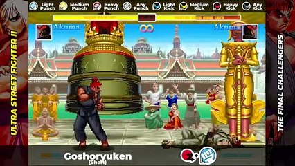 AKUMA MOVE LIST - Ultra Street Fighter II: The Final Challengers