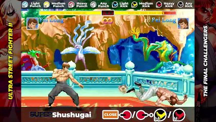 FEI LONG MOVE LIST - Ultra Street Fighter II: The Final Challengers