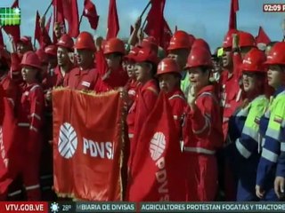 Trabajadores de la Faja Petrolífera del Orinoco alzan su voz en rechazo a la injerencia extranjera