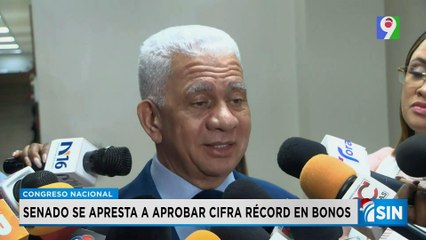 Senado de apresura aprobar cifra récord  en bonos | Primera Emisión SIN
