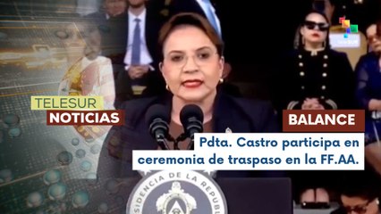 Presidenta Xiomara Castro ofrece balance de gobierno