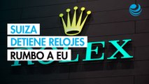 Suiza suspende exportación de relojes a EU por aranceles