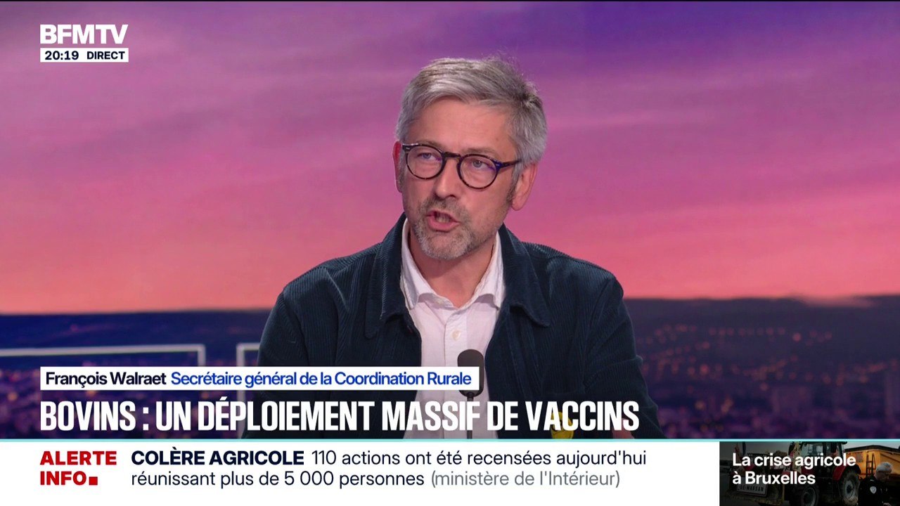 François Walraet de la Coordination rurale estime que les rendez-vous avec les syndicats agricoles sont "la dernière chance de Sébastien Lecornu"