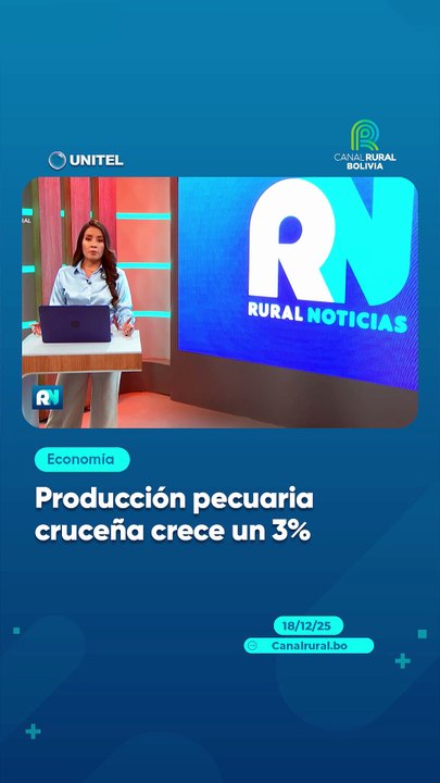 Producción pecuaria cruceña crece un 3%
