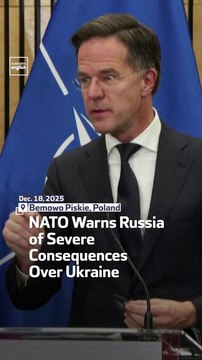 NATO Warns Russia of Severe Consequences Over Ukraine