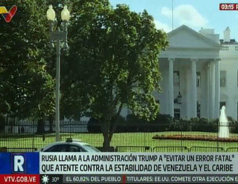 Cancillería rusa a través de un comunicado denunció escaladas de agresiones de EE. UU. a Venezuela