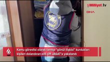 Evli çiftin sahte aşk tuzağını jandarma bozdu!
