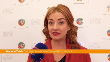 Lazio, Tidei "Nella manovra servono interventi più strutturali"