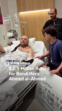 $2.5 Million Raised for Bondi Hero Ahmed al-Ahmed