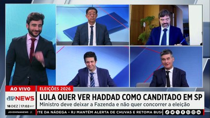 Lula deve indicar Haddad ao governo de SP? Piperno opina