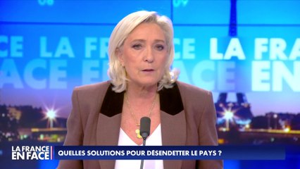 Marine Le Pen : «La démocratie française ne coûte pas si cher que ça dans son fonctionnement»