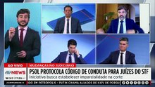 PSOL protocola código de conduta para juízes do STF