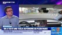 On a testé une Tesla autonome en plein Paris - 18/12