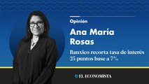 Banxico recorta tasa de interés 25 puntos base a 7%