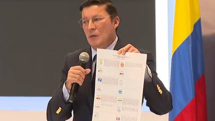 Registraduría Nacional definió ubicación de logos en tarjetones para elecciones del Congreso 2026