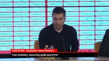 Nuri Şahin: Çok üzgünüz, daha fazlasını hak ettik