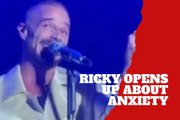 Ricky Martin opens up about anxiety during emotional concert moment