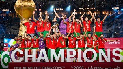 Marruecos queda campeón de la Copa Árabe en Qatar