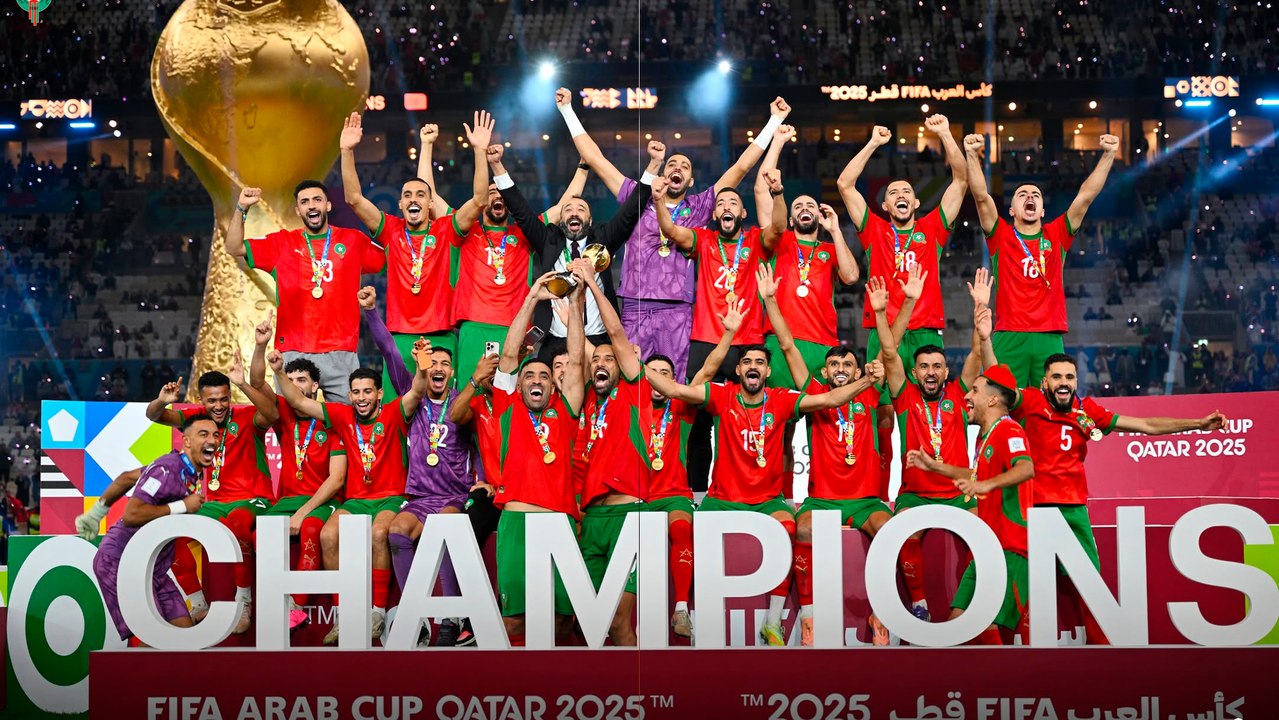 Marruecos queda campeón de la Copa Árabe en Qatar