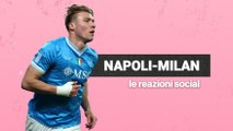 Hojlund show e quante critiche a Maignan: Napoli-Milan, le reazioni dei tifosi