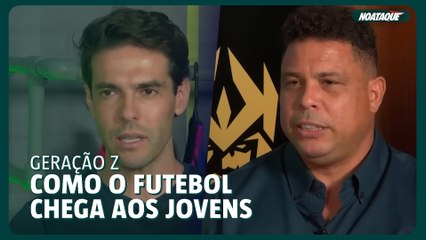 Kaká e Ronaldo analisam consumo do futebol pelos jovens