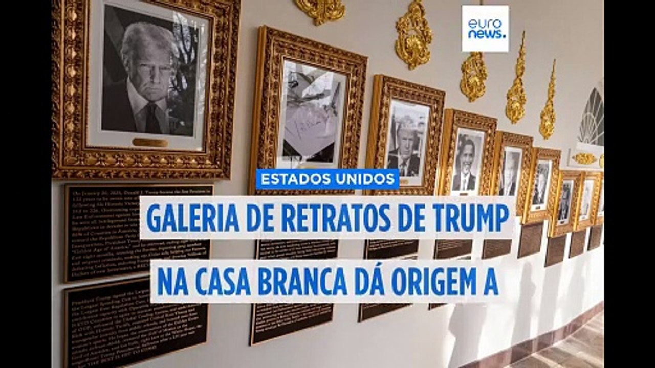 Trump faz mais mudanças chocantes nas decorações da Casa Branca